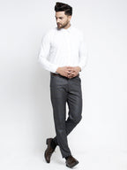 Jainish Men's Black Formal Trousers ( FGP 261Black ) | Grocsy