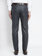 Jainish Men's Black Formal Trousers ( FGP 261Black ) | Grocsy