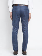 Jainish Men's Navy Formal Trousers ( FGP 261Navy ) | Grocsy