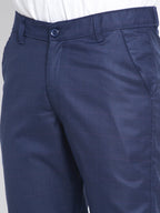 Jainish Men's Blue Formal Trousers ( FGP 262Blue ) | Grocsy