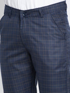 Jainish Men's Navy Formal Trousers ( FGP 264Navy ) | Grocsy