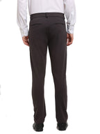 Jainish Men's Brown 4-Way Lycra Tapered Fit Trousers ( FGP 269Brown ) | Grocsy