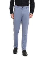Jainish Men's Grey 4-Way Lycra Tapered Fit Trousers ( FGP 269Grey ) | Grocsy