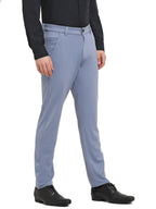 Jainish Men's Grey 4-Way Lycra Tapered Fit Trousers ( FGP 269Grey ) | Grocsy
