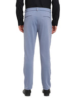 Jainish Men's Grey 4-Way Lycra Tapered Fit Trousers ( FGP 269Grey ) | Grocsy