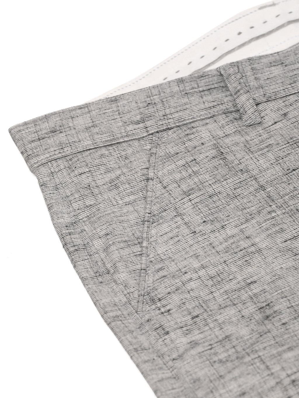 Jainish Men's Grey Linan Cotton Formal Trousers ( FGP 273 Grey ) | Grocsy