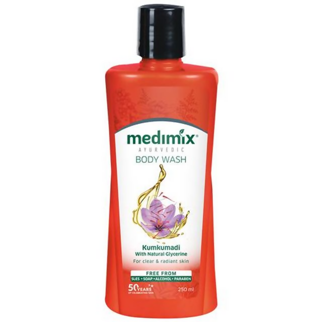 Medimix Ayurvedic Kumkumadi Body Wash | Grocsy
