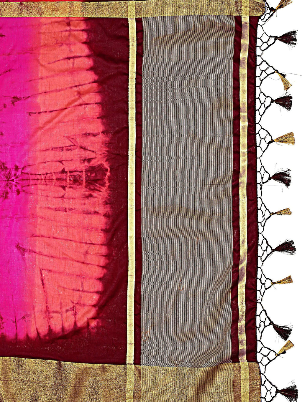 Mimosa Women's Banarasi Silk Multicolor Saree | Grocsy