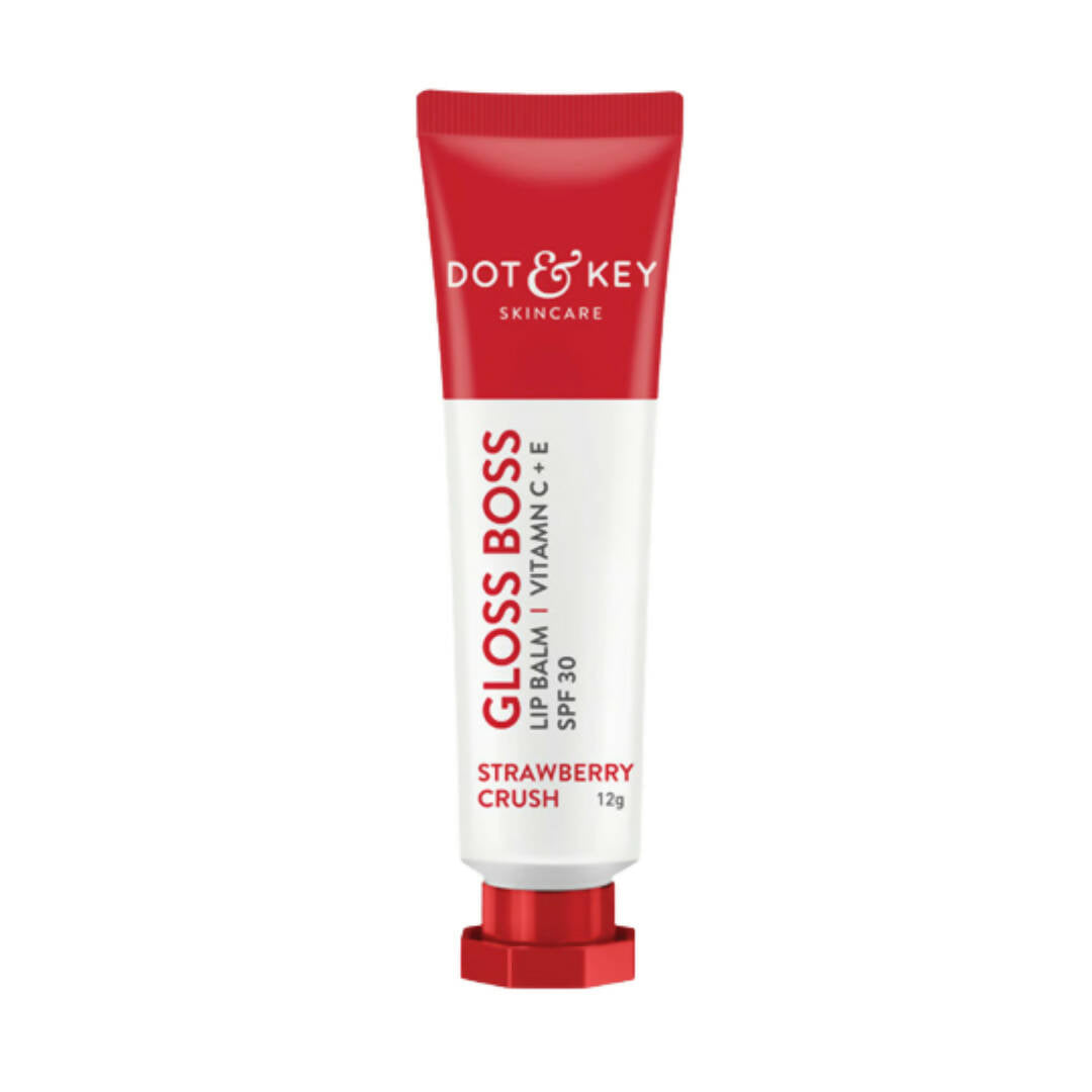 Dot & Key Gloss Boss Strawberry Red Lip Balm | Grocsy