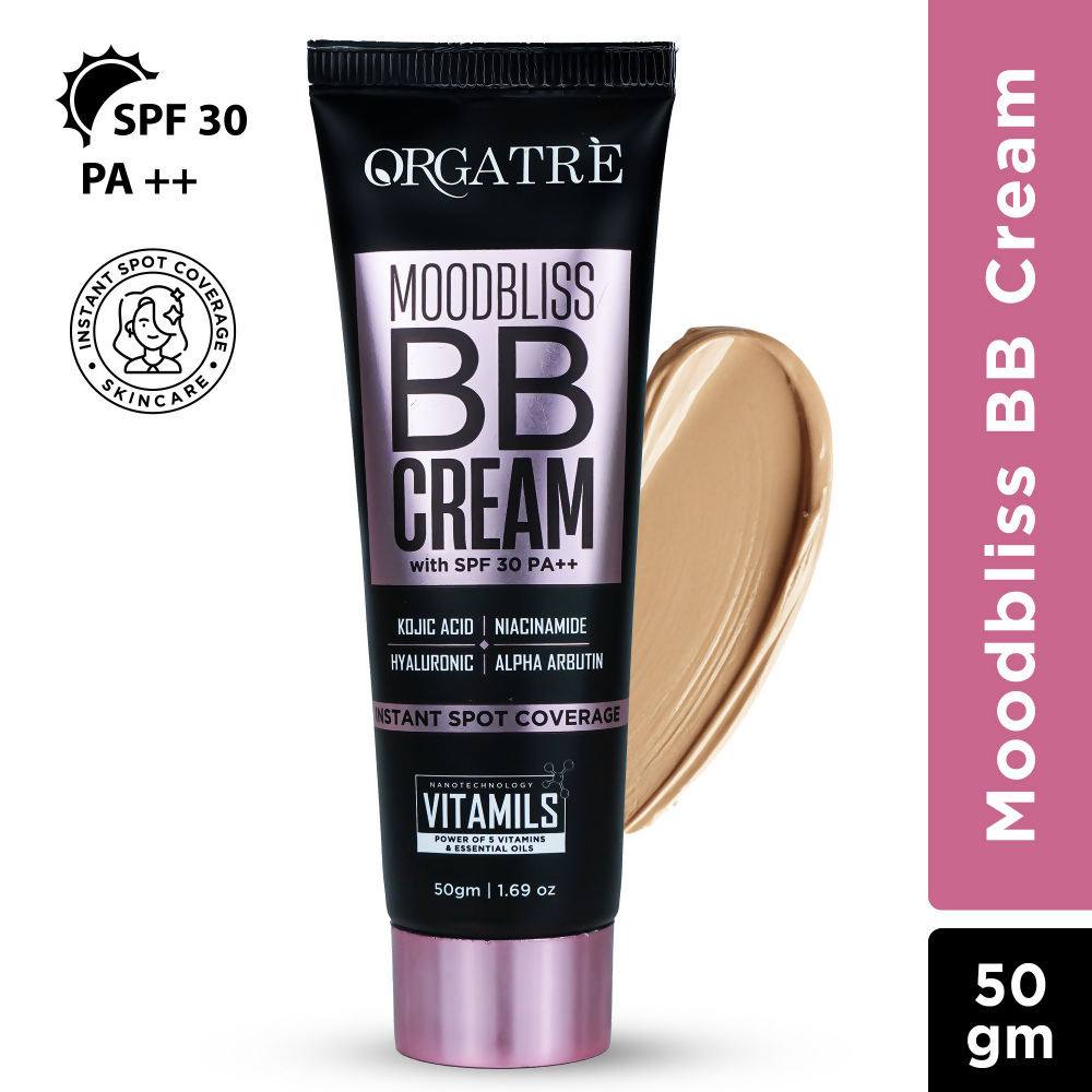 Orgatre Moodbliss BB Cream With SPF 30 PA++ - Light Breeze-138 | Grocsy