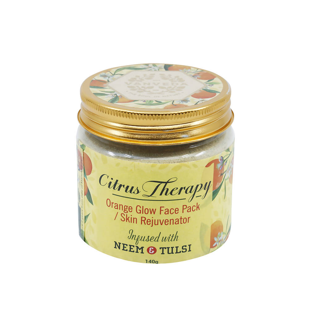 Vanveda Citrus Orange Glow Face Pack | Grocsy