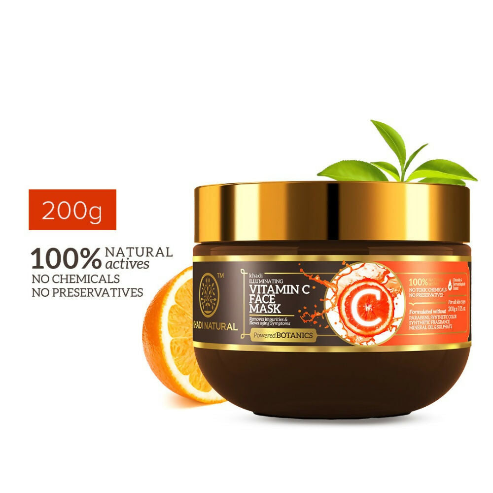 Khadi Natural Vitamin C Face Mask | Grocsy