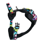 Waggety Adjustable Full Body Dog Harness - Comfortable Fit, Lightweight Polyester, Black | Grocsy