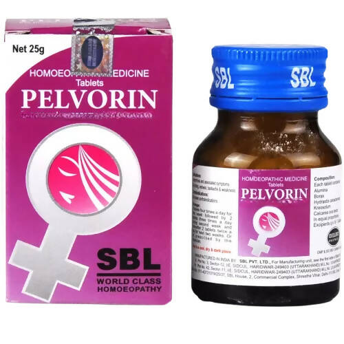 SBL Homeopathy Pelvorin Tablets | Grocsy