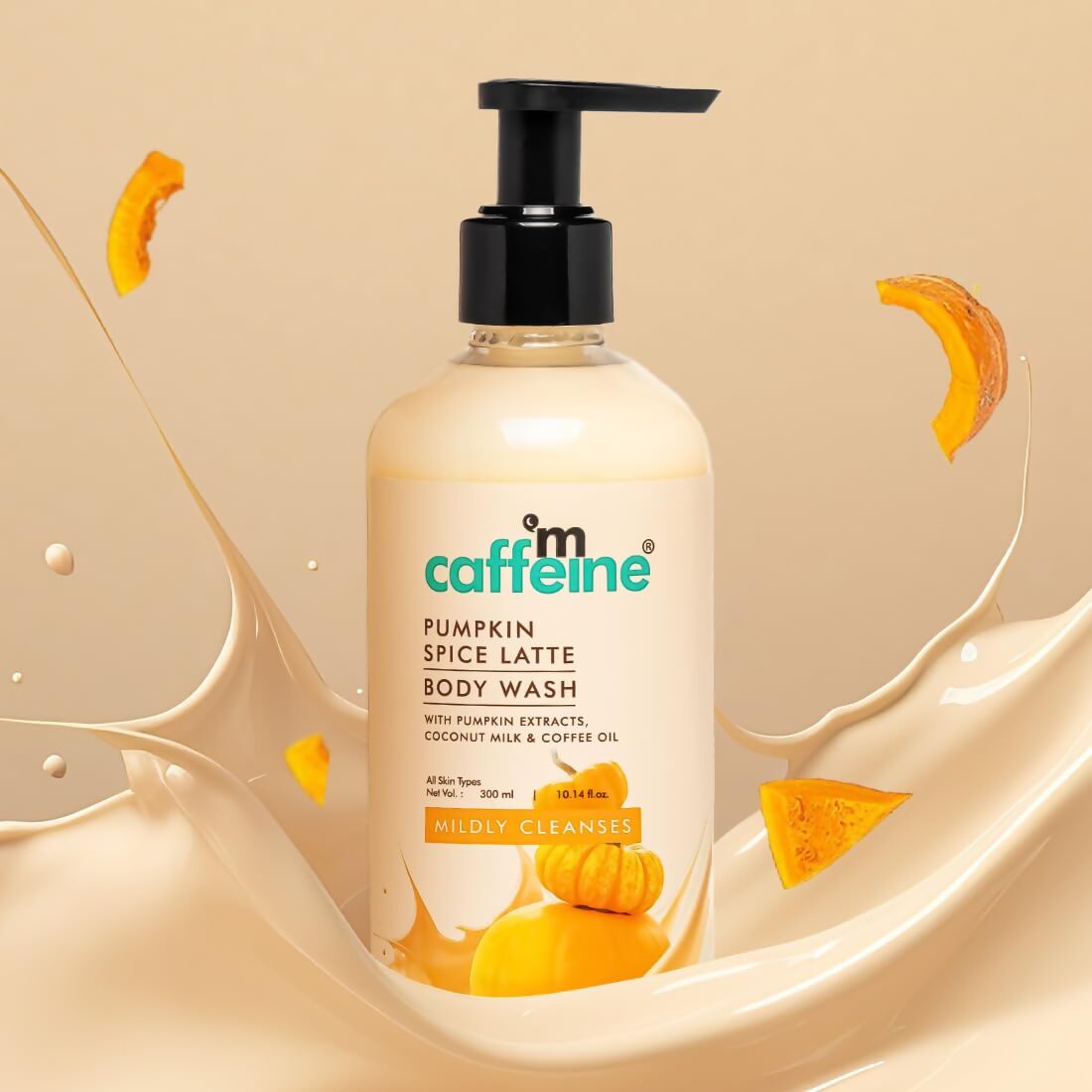 mCaffeine Pumpkin Spice Latte Body Wash | Grocsy