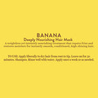 Biotique Advanced Organics Banana Deeply Nourishing Hair Mask | Grocsy