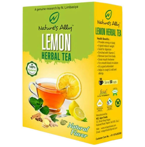 Natures Ally Lemon Herbal Tea | Grocsy