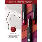 Sugar Cosmetics Matte Attack Transferproof Lipstick - 14 Caffeine Bandit | Grocsy