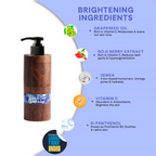 Mintree Certified Organic & Vegan Rise & Shine Brightening Face Wash | Grocsy