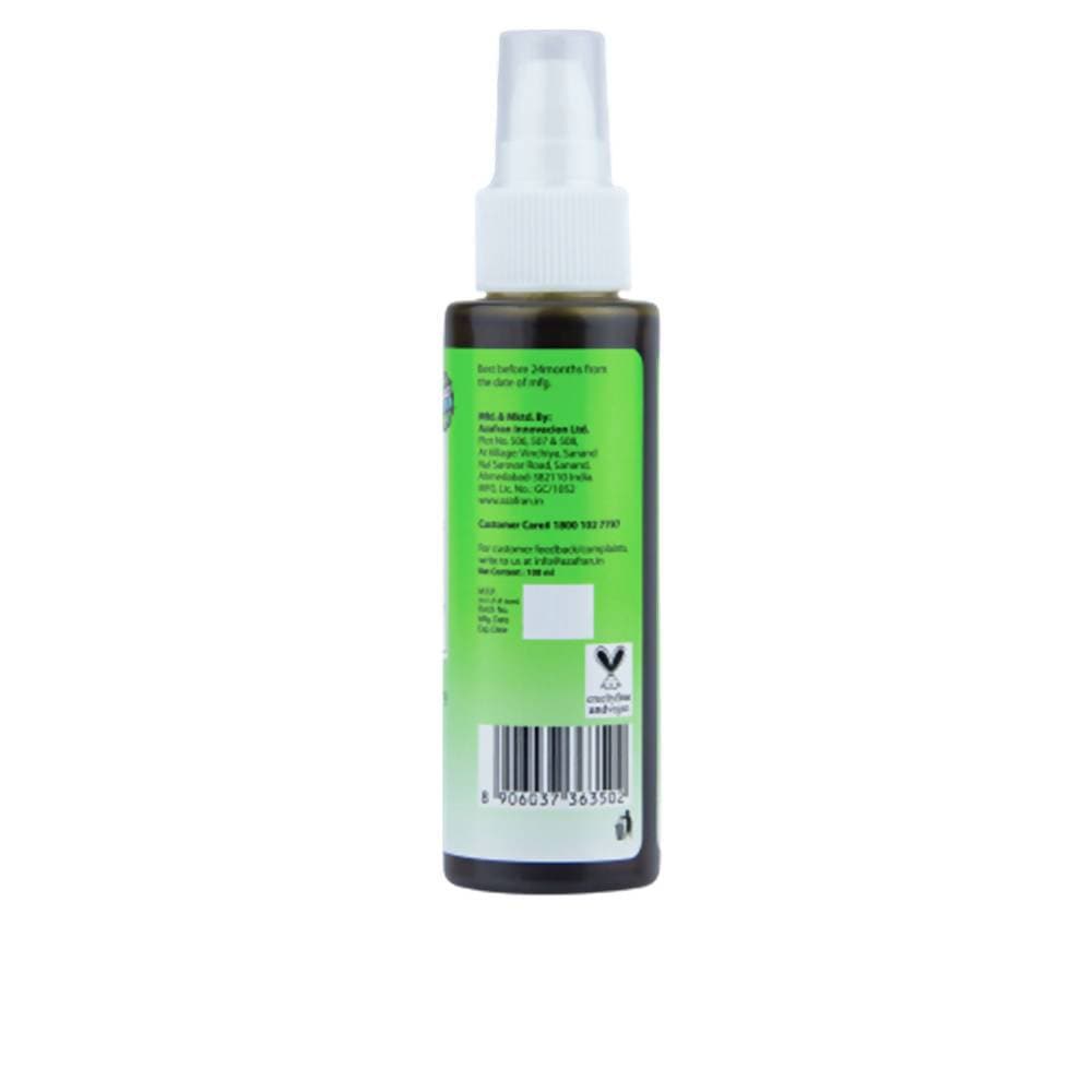 Azafran Organics Tea Tree Anti Dandruff Hair Oil | Grocsy