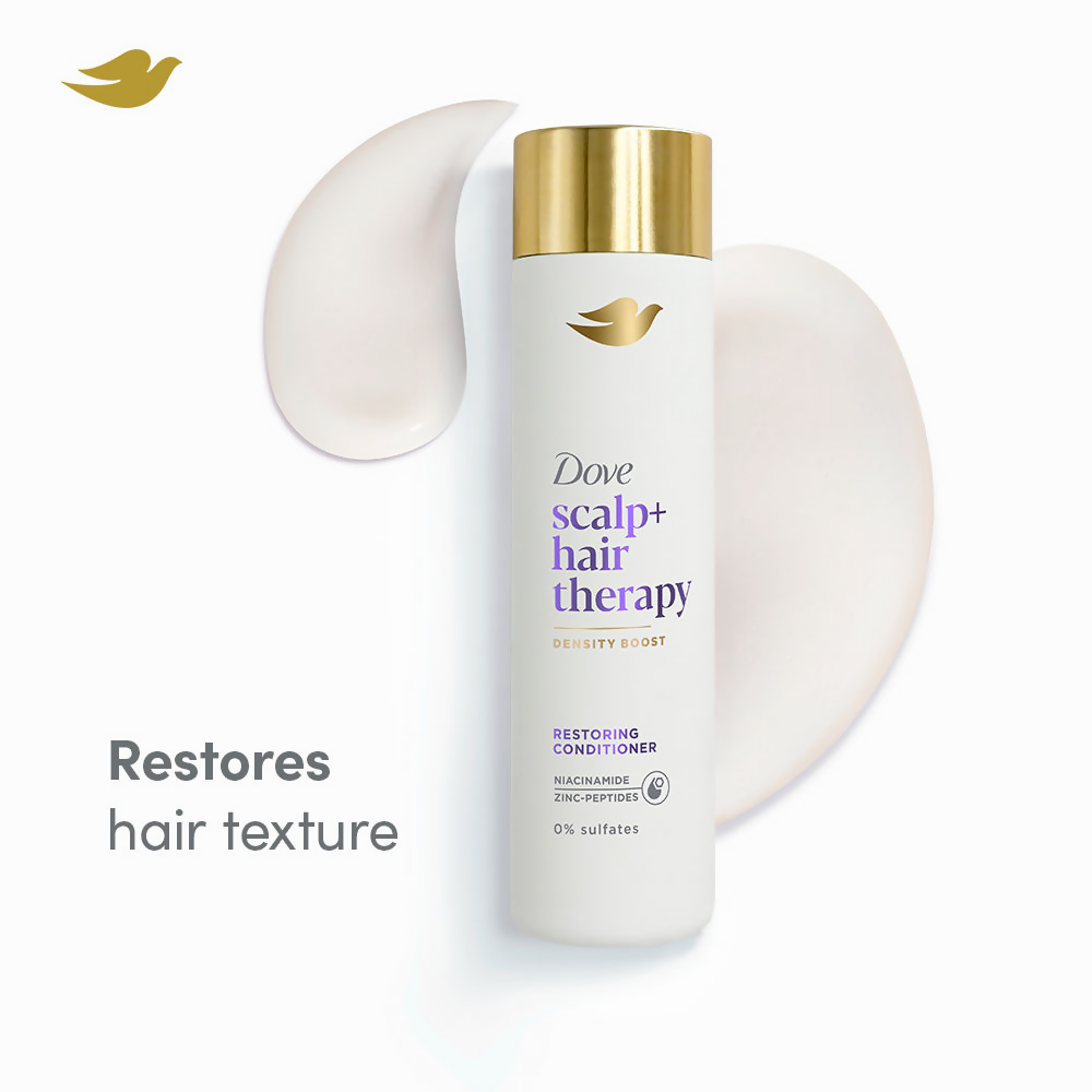 Dove Scalp+Hair Therapy Sulphate Free Density Boost Restoring Conditioner | Grocsy