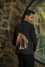 Stirrup Black Shacket by Hilo Design | Grocsy
