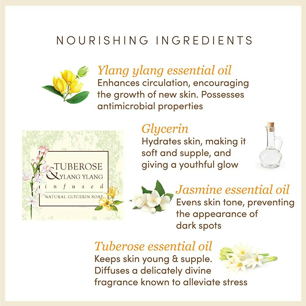 The Earth Reserve Tuberose & Ylang Ylang Infused Soap | Grocsy