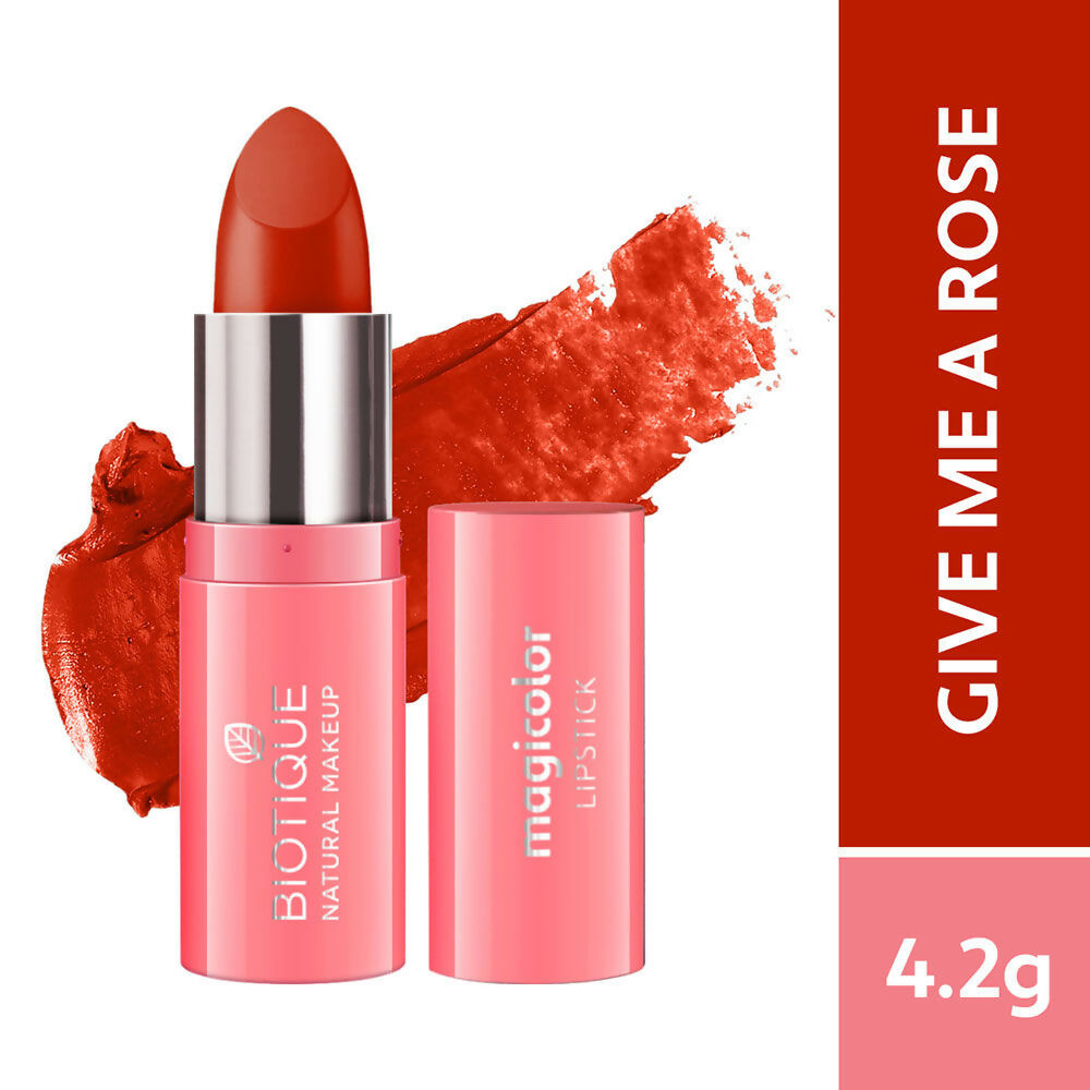 Biotique Magicolor Lipstick - Stoned Rose | Grocsy