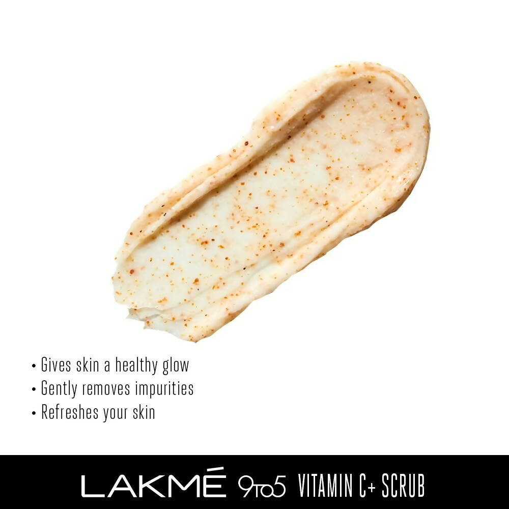 Lakme 9 to 5 Vitamin C+Scrub | Grocsy
