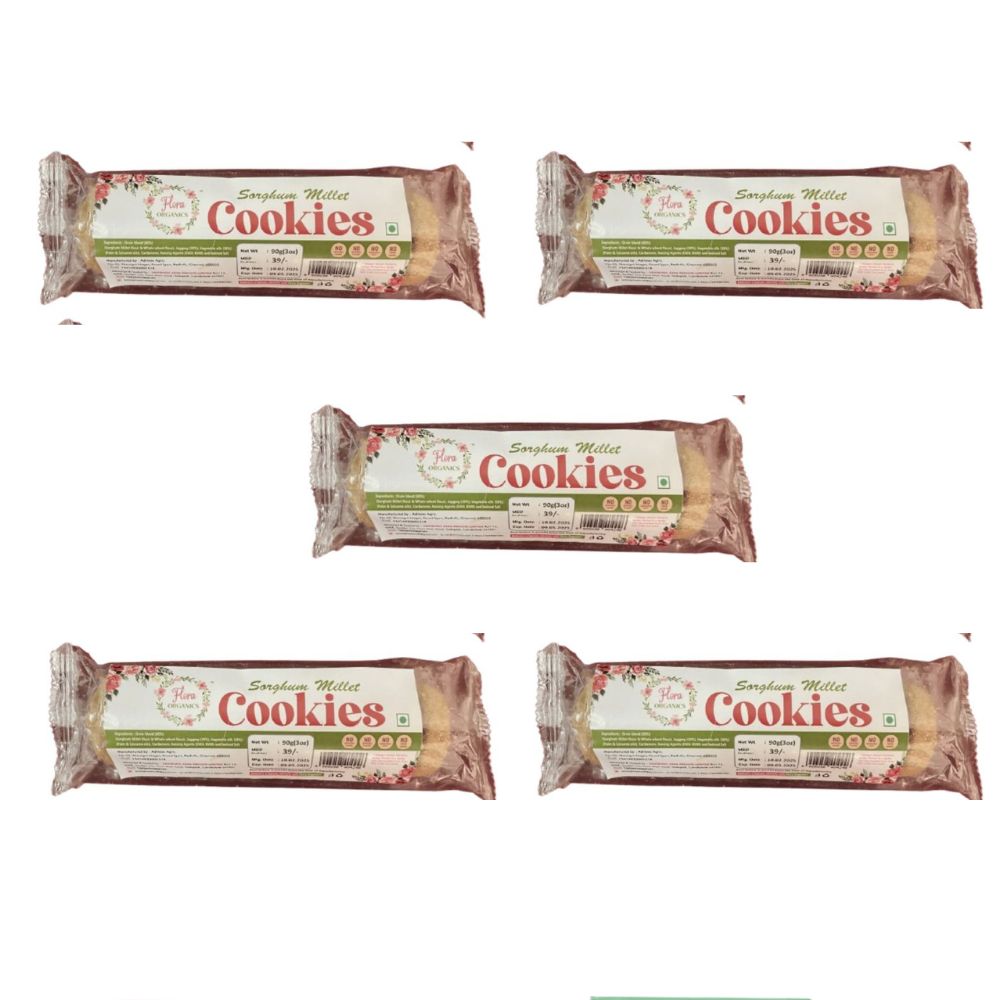 Flora Organics Sorghum Millet Cookies | Grocsy