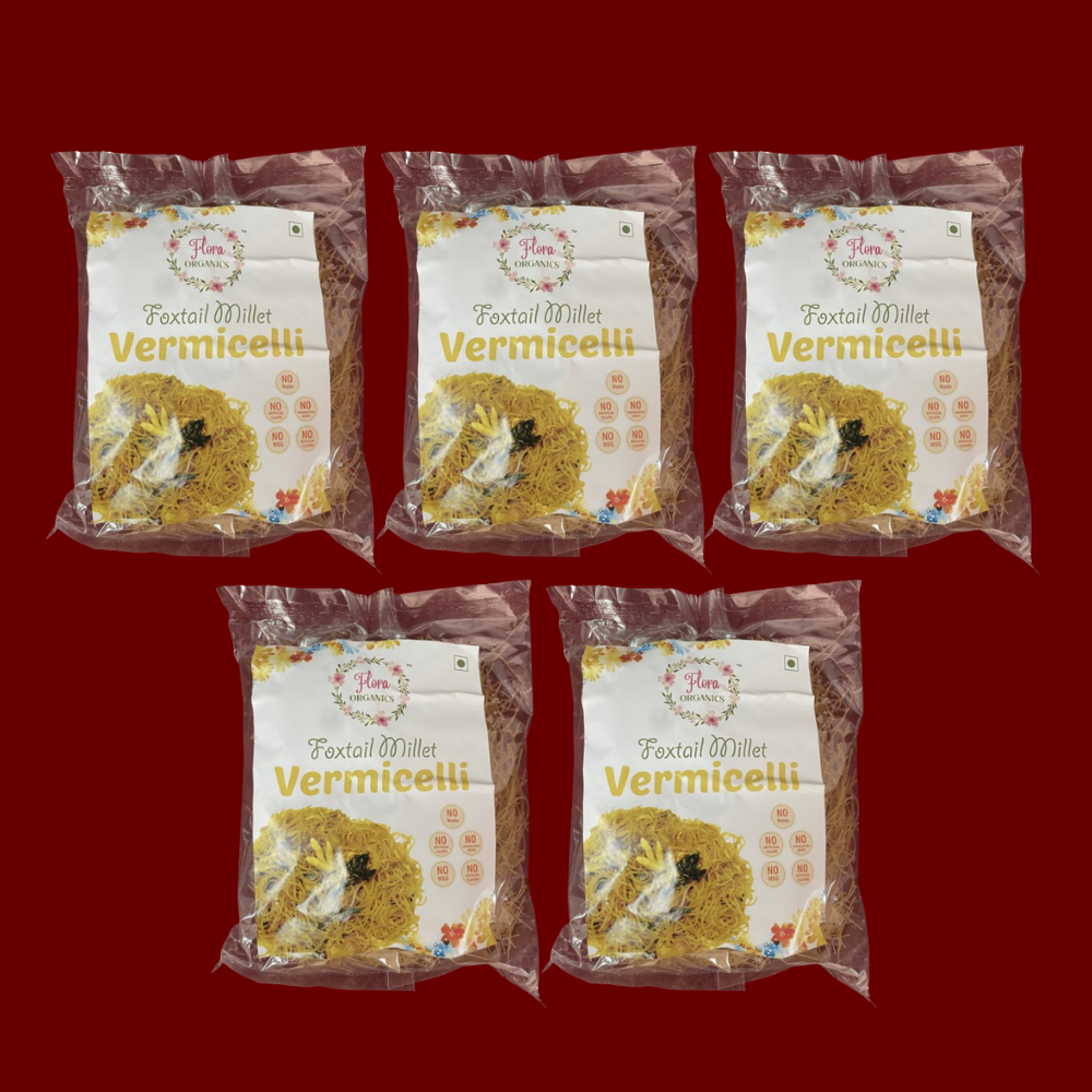 Flora Organics Foxtail Millet Vermicelli | Grocsy