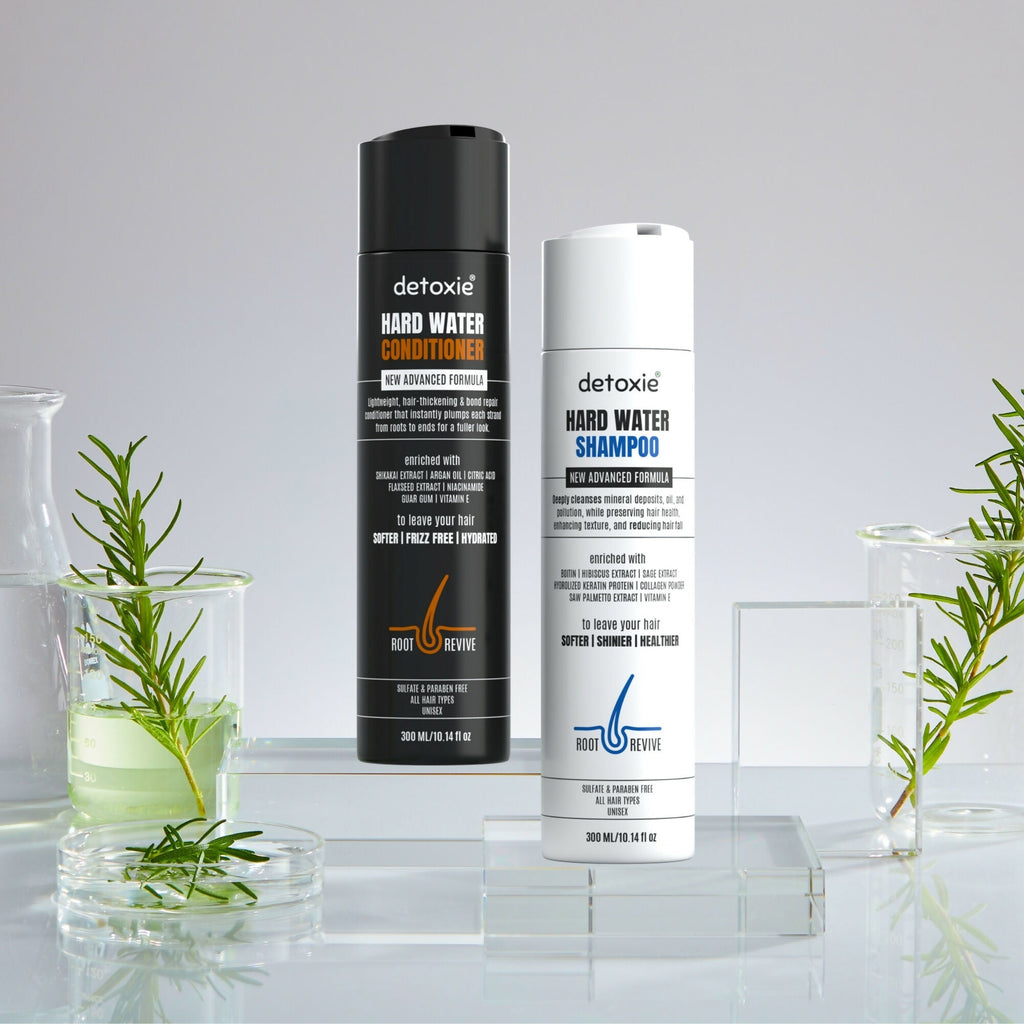 Detoxie Shampoo & Conditioner Combo - Hard Water Repair | Grocsy