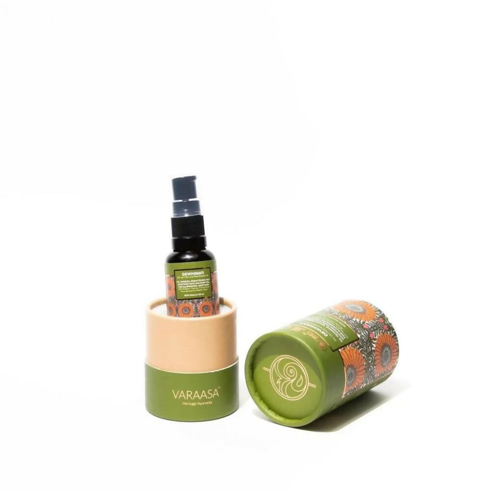 Varaasa Dewminati De-tanning & Brightening Face & Body Oil | Grocsy