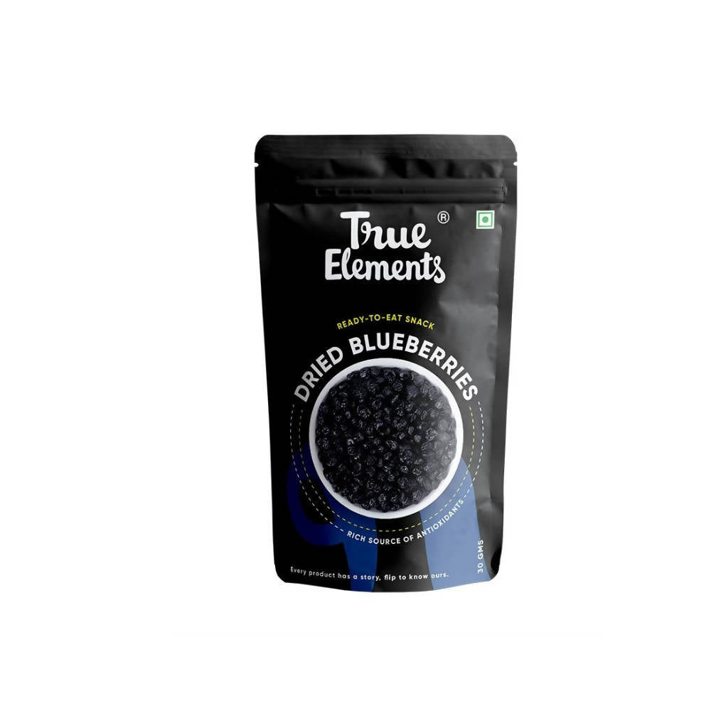 True Elements Dried Blueberries | Grocsy