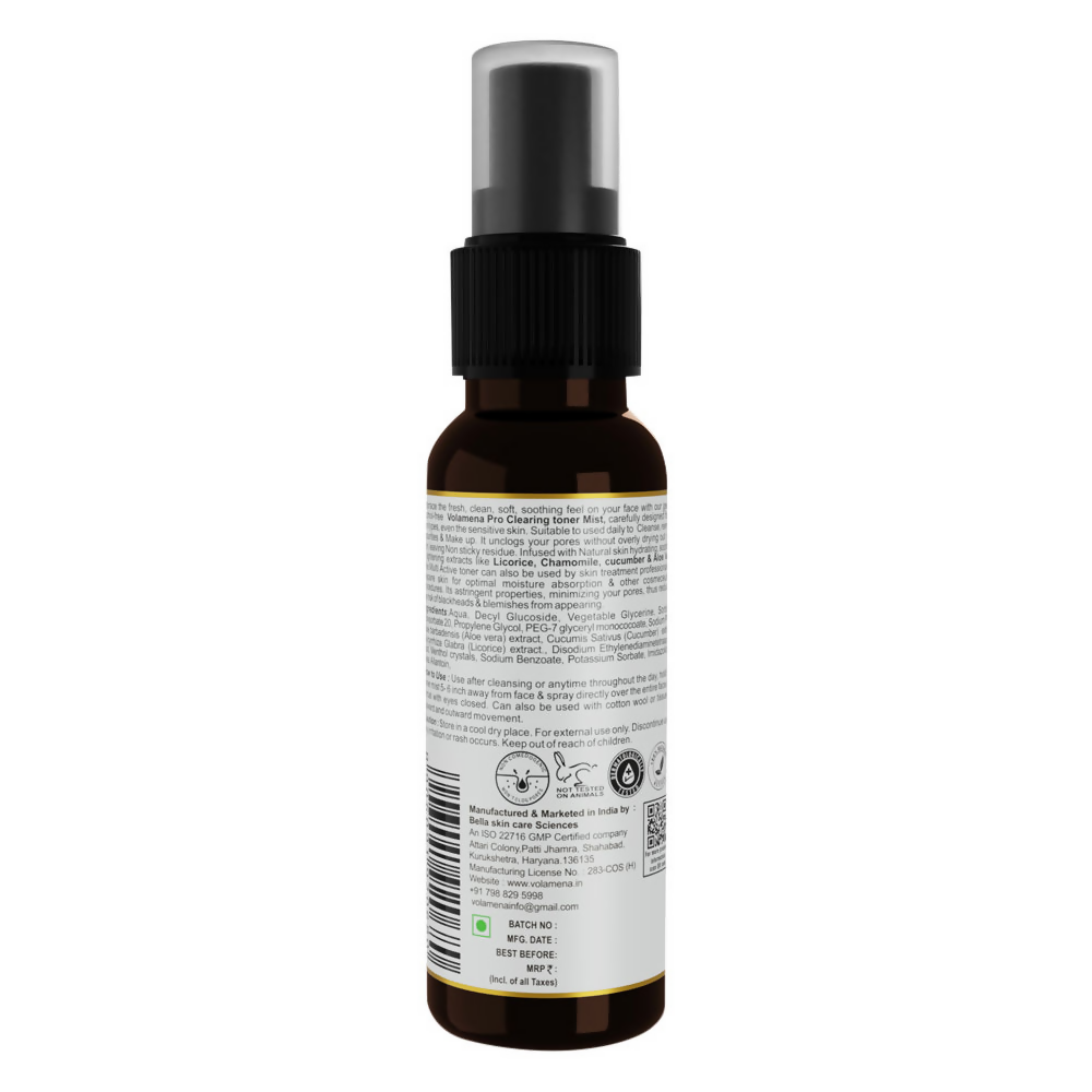 Volamena Pro Cleansing Skin Toner Mist | Grocsy