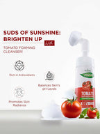 VI-JOHN Prakritik Tomato Skin Brightening geling For Detans,100% Natural Bio Actives Face Wash | Grocsy