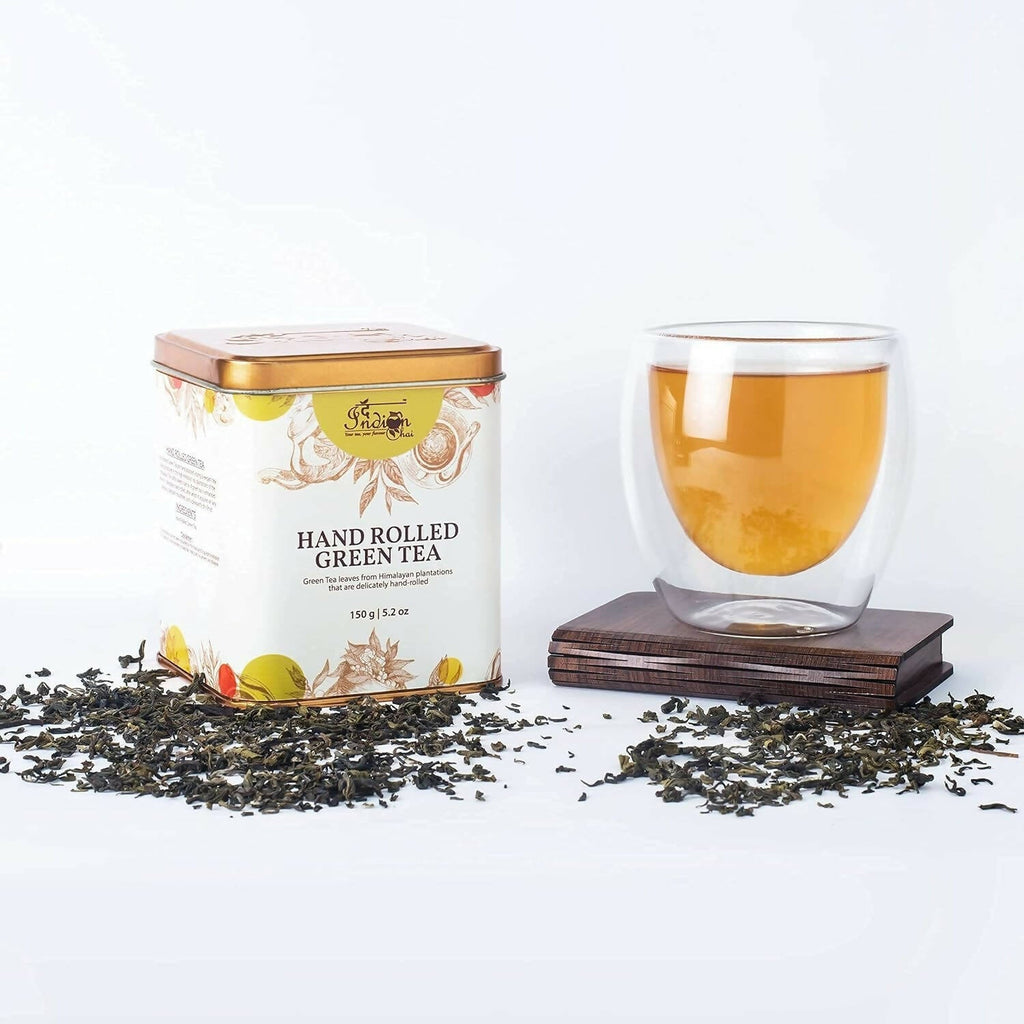 The Indian Chai - Hand Rolled Green Tea | Grocsy