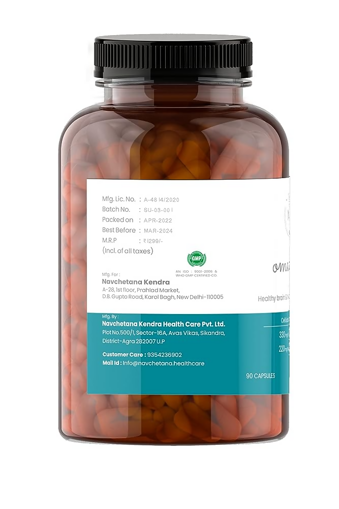 Navchetana Kendra Omega 3 Capsules | Grocsy