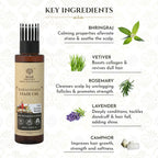 Khadi Essentials Barahmasa Hair Oil | Grocsy