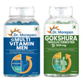 Dr. Morepen Gokshura & Multivitamin Men Tablets Combo | Grocsy