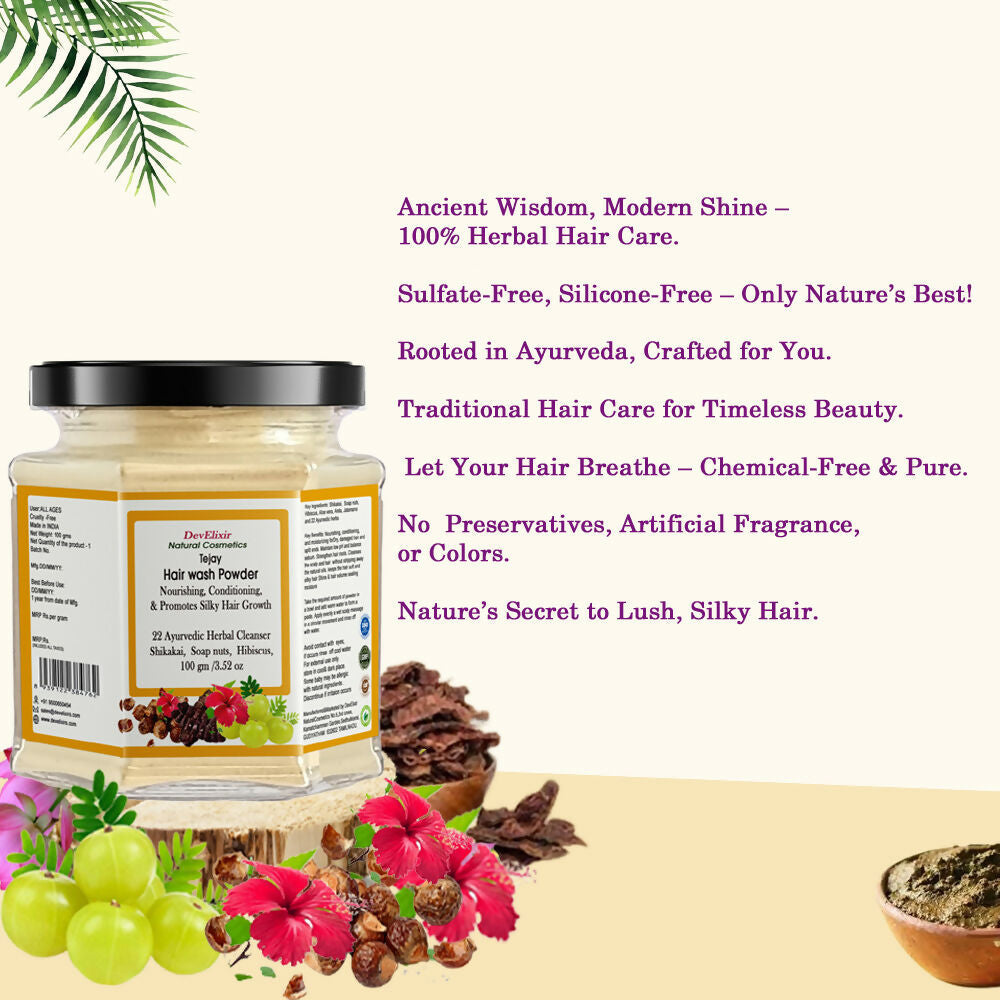 DevElixir Shikakai Hair Wash Powder | Grocsy