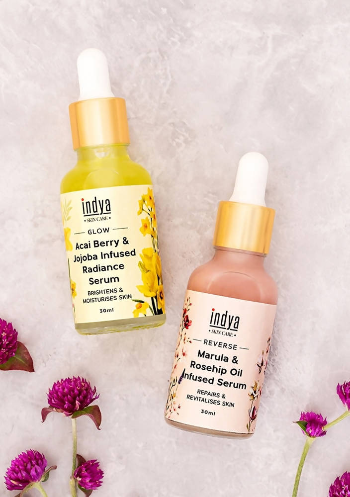 Indya Skin Superfood Serum Kit | Grocsy