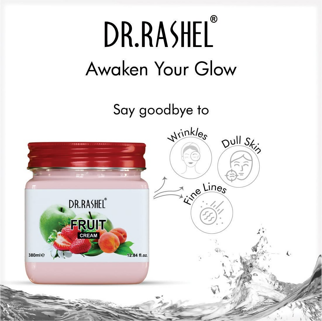 Dr.Rashel Fruit Cream For Face And Body | Grocsy