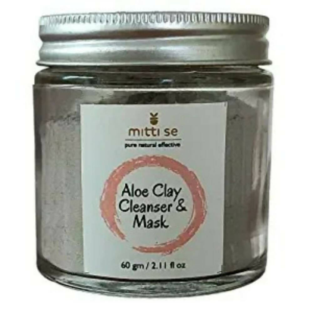 Mitti Se Aloe Clay Cleanser & Mask | Grocsy