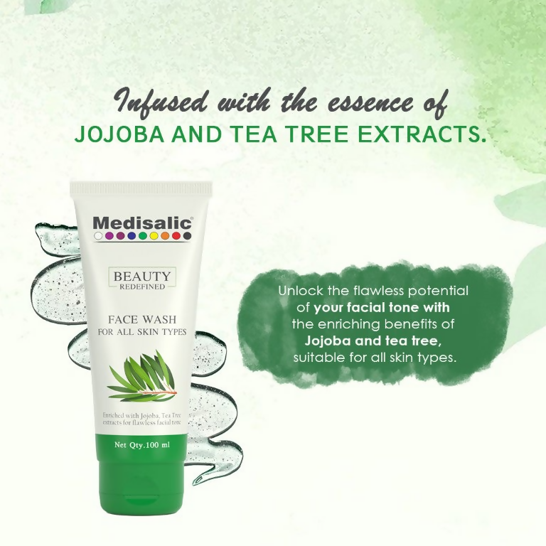 Torque's Medisalic Face Wash Enriched With Jojoba And Tea Tree Extracts For All Skin Types | Grocsy