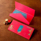 Set of 2 Charming Beads Rakhi and Kaju Katli Box Combo | Grocsy