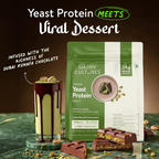 Happy Cultures 24g Protein Dubai Kunafa Chocolate Fermented Yeast Protein Isolate | Grocsy