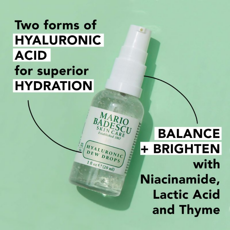 Mario Badescu Weightless Hydrating Hyaluronic Dew Drops | Grocsy