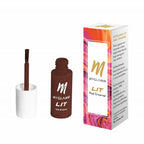 MYGLAMM LIT Nail Enamel - Man Eater - Pomegranate Shade (7 Ml) | Grocsy