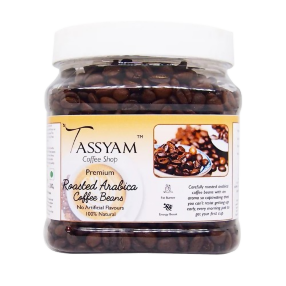 Tassyam Organics Roasted Arabica Coffee Beans | Grocsy